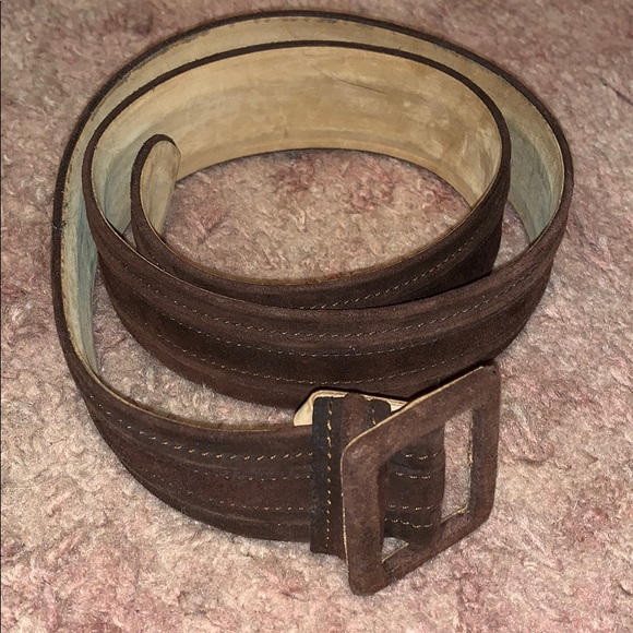 Giorgio Armani Suede Belt